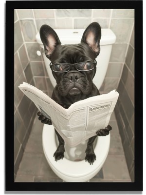 Yapay Zeka Görselli Mdf Plastik Çerçeveli Dekoratif Tablo