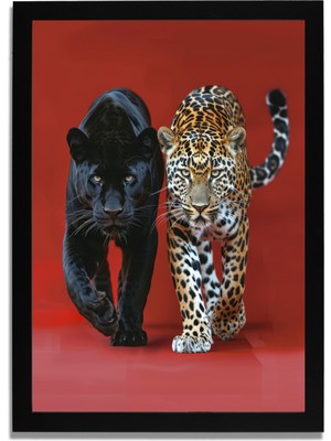 Yapay Zeka Görselli Mdf Plastik Çerçeveli Dekoratif Tablo