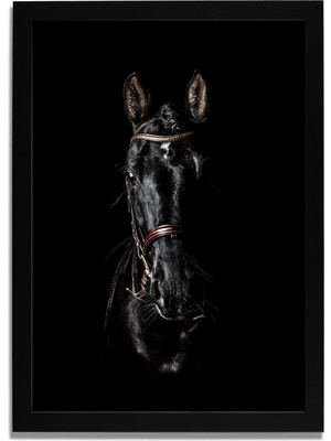 Yapay Zeka Görselli Mdf Plastik Çerçeveli Dekoratif Tablo