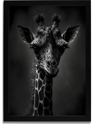 Yapay Zeka Görselli Mdf Plastik Çerçeveli Dekoratif Tablo