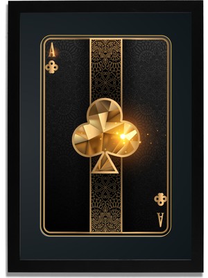 Yapay Zeka Görselli Mdf Plastik Çerçeveli Dekoratif Tablo