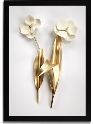 Yapay Zeka Görselli Mdf Plastik Çerçeveli Dekoratif Tablo