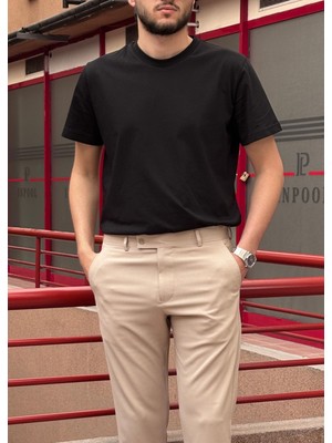 Regular-Fit, 100% Pamuklu, Basic, Bisiklet yaka, Kısa kol T-Shirt, Tişört T01