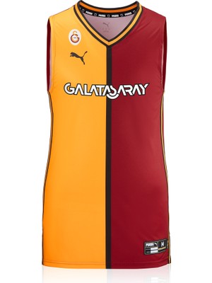 Puma  Galatasaray 2024/2025 Parçalı Iç Saha Basketbol Forma 68932301