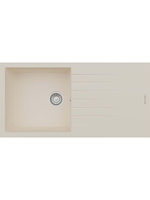 Solido Opal UM-100 Xl Granit Eviye Cream