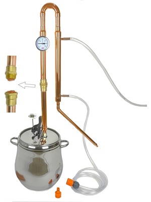İmbikusta 15 Litre Bakır Imbik Damıtma Sistemi