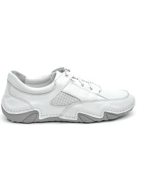 Derinet Comfort Taban Hakiki Deri Casual Kadın Ayakkabı