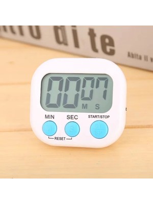 Gaman Masa Kronometresi Ileri-Geri Sayım Alarmlı Mini Zamanlayıcı Süre Ölçer Mıknatıslı Kronometre