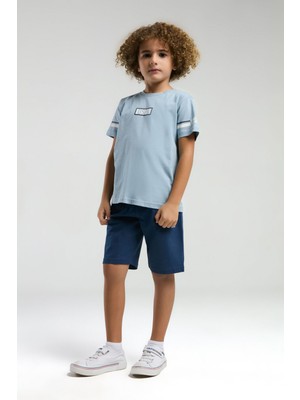 U.S. Polo Assn. Erkek Çocuk Kırmızı Bermuda Takım