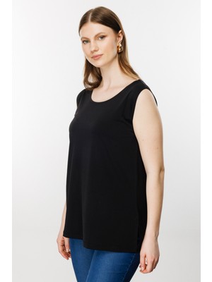 Karma 51310 Onteks Yakası Tül Sıfır Yaka Bluz