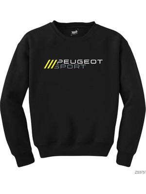 Peugeot Sport Slash Siyah Sweatshirt