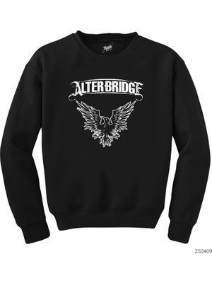 Alt J Classic Siyah Sweatshirt