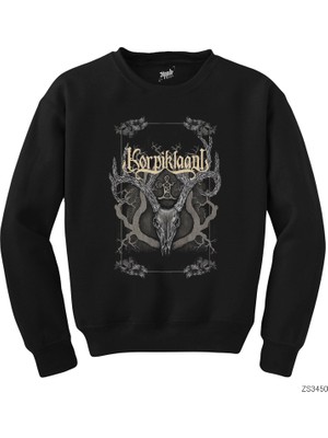 Korpikland Chaos Siyah Sweatshirt