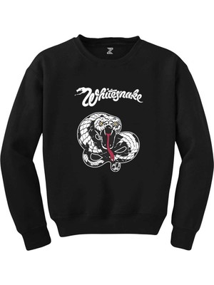 Whitesnake Trouble Siyah Sweatshirt