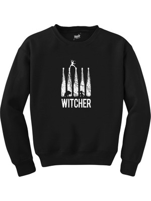 The Witcher 2 Light Siyah Sweatshirt