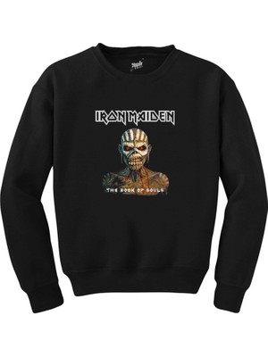 Iron Maiden The Book Of Souls Siyah Sweatshirt