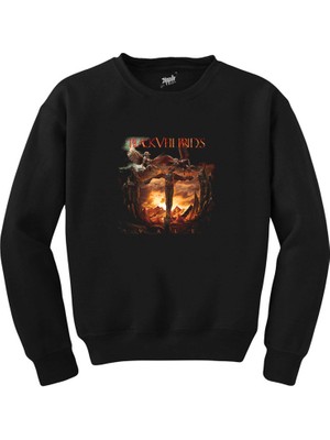 Black Veil Brides Vale Siyah Sweatshirt