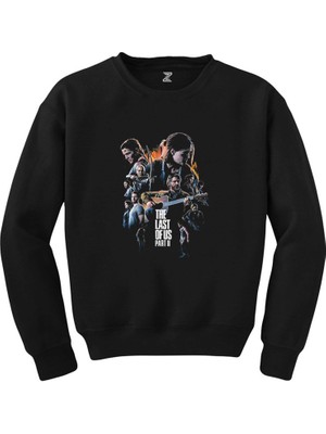 The Last Of Us 2 Oria Part Siyah Sweatshirt