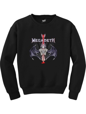 Megadeth Vic 2 Siyah Sweatshirt