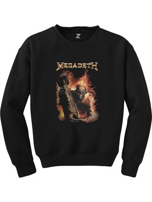 Megadeth Arsenal Of Siyah Sweatshirt