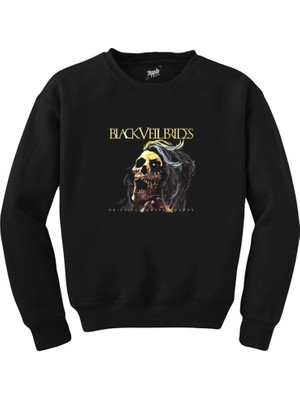Black Veil Brides Re Stitch These Wounds Siyah Sweatshirt