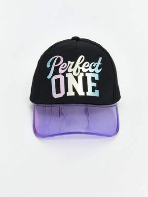 Lcw Accessorıes  Yazı Baskılı Kız Çocuk Kep Şapka