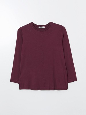 Lcw Grace  Bisiklet Yaka Taşlı Kadın Bluz