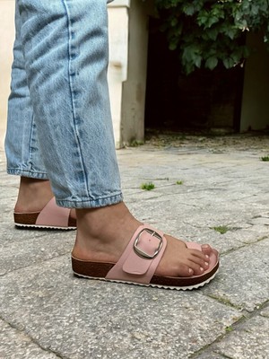 Pantofole Tek Tokalı Parmak Arası Terlik