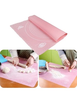 Ozcmax Hamur Açma Örtüsü Hamur Matı Ölçekli 45 x 35 cm