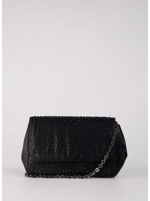 Fabrika Siyah Kadın 22X13X7 cm Omuz Çantası Vera-Terry