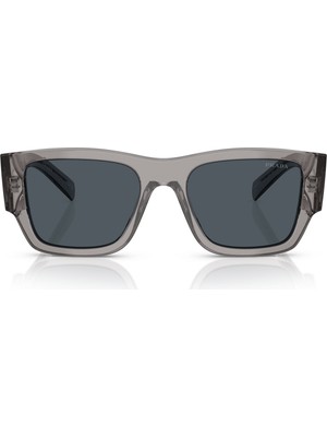 Pr 10ZS Dikdörtgen Gri Şeffaf Erkek Güneş Gözlüğü