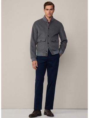 Hackett Slim Fit Antrasit Erkek Ceket HM403233