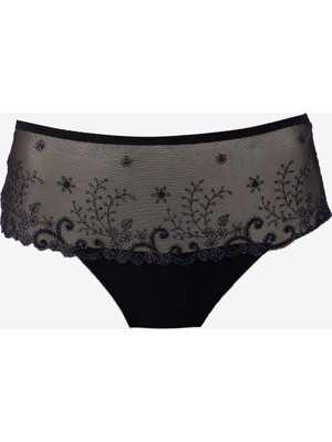 Simone Perele Siyah Kadın Brazilian 12X630 Sımone P