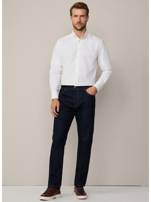 Hackett Slim Fit Gömlek Yaka Beyaz Erkek Gömlek HM309361