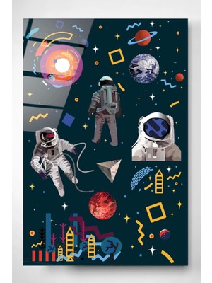 Digi-Art Uzay Cam Tablo