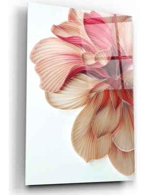 Marsilyan Çiçek Cam Tablo