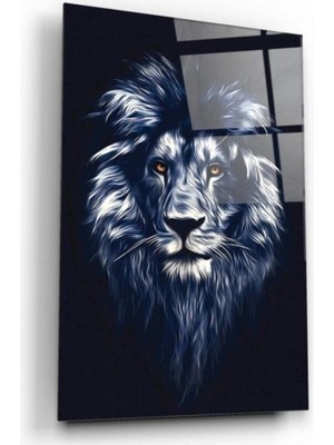 Marsilyan Aslan Cam Tablo