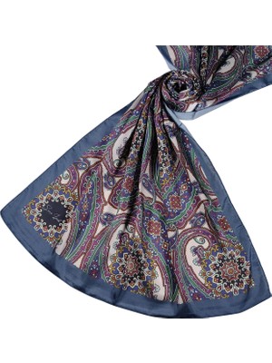 Sina Ipek Etnik Desenli Jan Jan Şal 75X190 cm