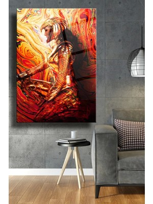 Marsilyan Marvel Wonder Woman Cam Tablo,duvar Dekarasyon Ürünleri