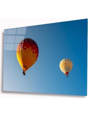 Marsilyan Uçan Balon Cam Tablo 4mm Dayanıklı Temperli Cam