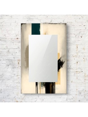 Marsilyan- Dekorarif Desenli Dikdörtgen Duvar Aynası 13