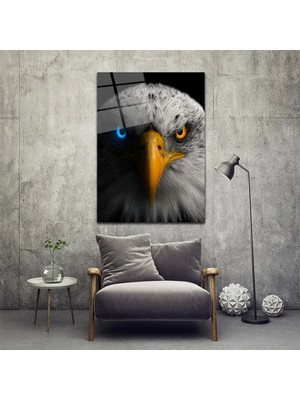 Marsilyan Asil Kartal Cam Tablo