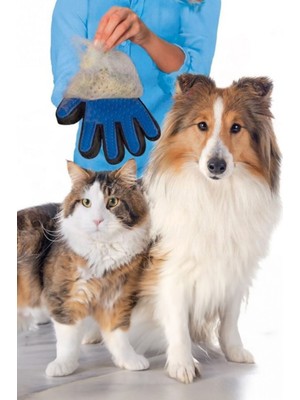 Gampus Evcil Hayvanların Tüyleri İçin Tüy Toplayıcı Eldiven Pet Kedi Köpek