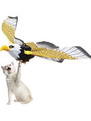 Gampus Kedi Köpek Oyuncağı Asılabilir Hareketli Kartal Görünümlü Oyuncak