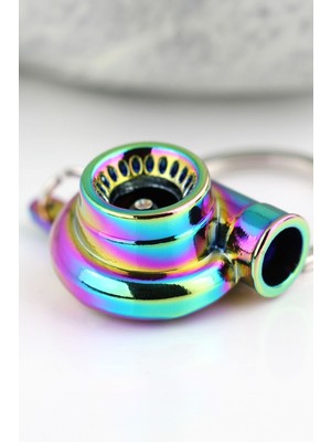 Gampus Oto Turbo Anahtarlık Fade Metal Anahtarlık Araba Ev Anahtarlığı