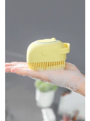 Gampus Kedi Köpek Temizleyici Banyo Yardımcı Şampuan Hazneli Evcil Hayvan Temizleyici