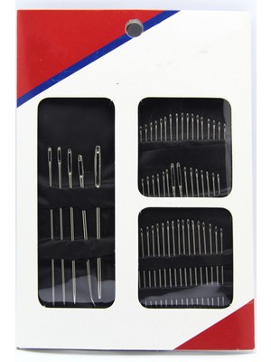 Gampus Iğne Seti 55 Adet Dikiş Iğnesi Tüm Parçalar Ile Birlikte 55 Parça Iğne Seti