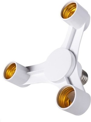 Gampus E27 3lü Duy Çoğaltıcı - Lamba Duy Çoklayıcı - E 27 3 In 1 Ampul Duy Çoğaltma Studio Lamp