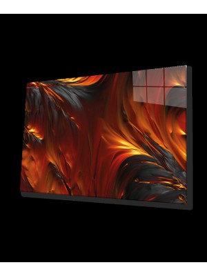 Marsilyan- Illüstrasyon Cam Tablo Illustration Art