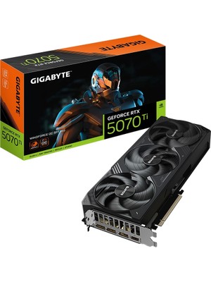 Gigabyte GeForce RTX 5070 Ti Windforce OC SFF 16GB DLSS 4 256 Bit GDDR7 Ekran Kartı